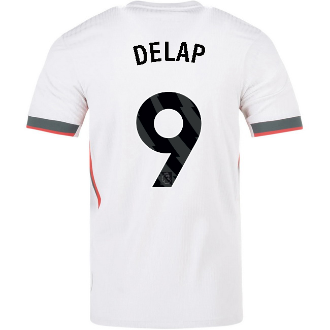 2025/26 Liam Delap #9 Away Men's Soccer Jersey