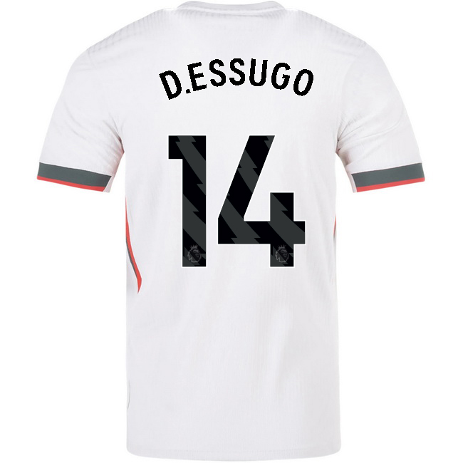 2025/26 Dario Essugo #14 Away Men's Soccer Jersey