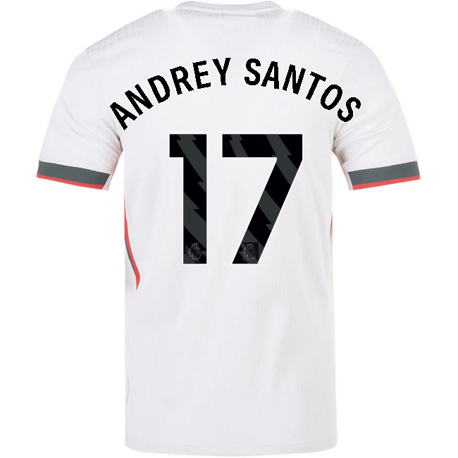2025/26 Andrey Santos #17 Away Men's Soccer Jersey