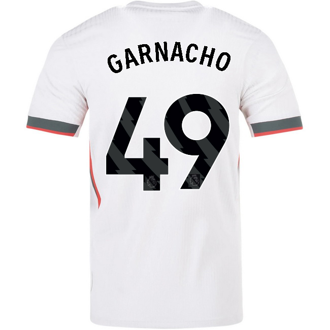 2025/26 Alejandro Garnacho #49 Away Men's Soccer Jersey