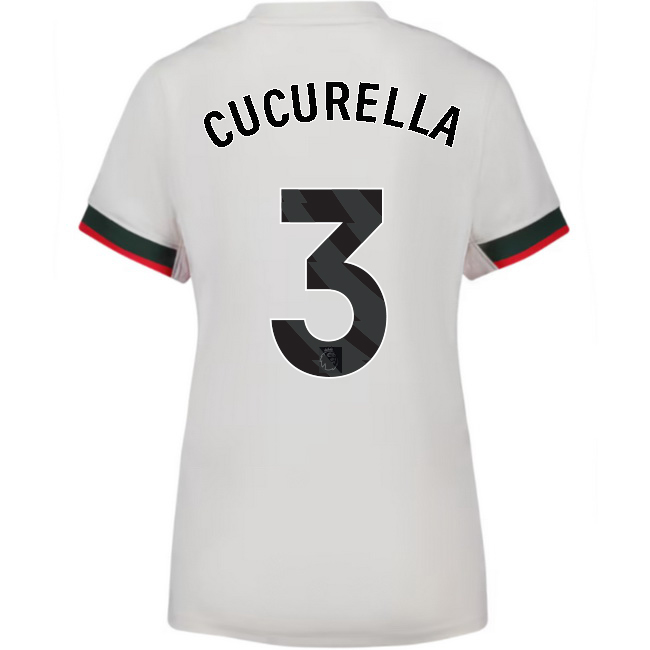 2025/26 Marc Cucurella #3 Away Women's Soccer Jersey