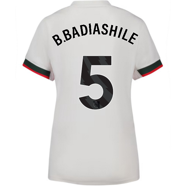 2025/26 Benoit Badiashile #5 Away Women's Soccer Jersey