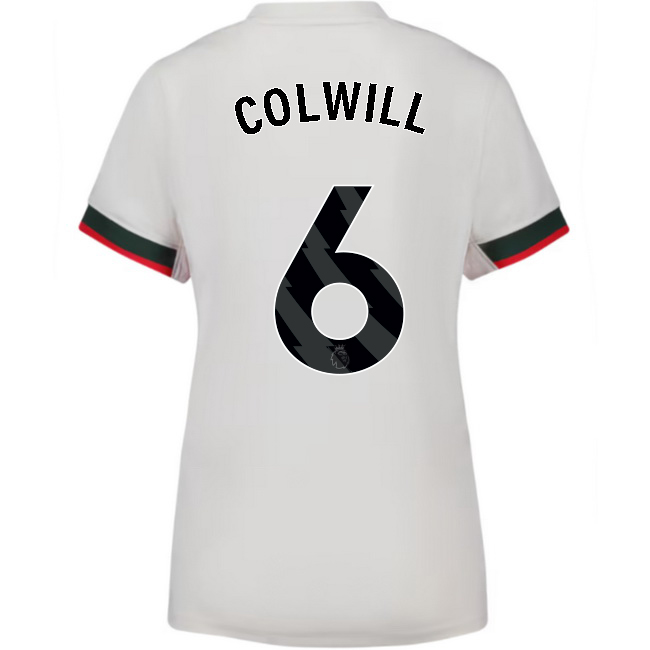 2025/26 Levi Colwill #6 Away Women's Soccer Jersey