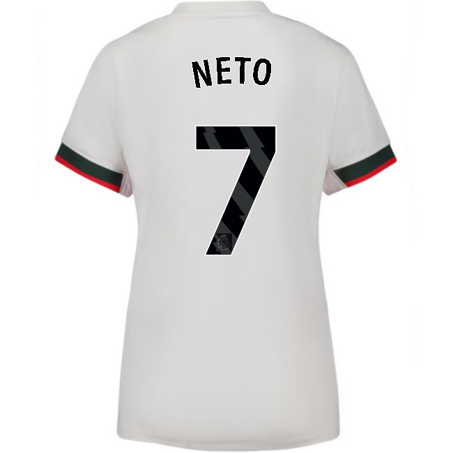 2025/26 Pedro Neto #7 Away Women's Soccer Jersey
