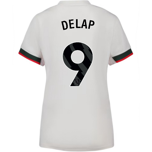 2025/26 Liam Delap #9 Away Women's Soccer Jersey