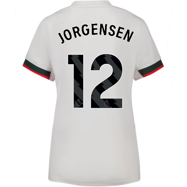2025/26 Filip Jorgensen #12 Away Women's Soccer Jersey