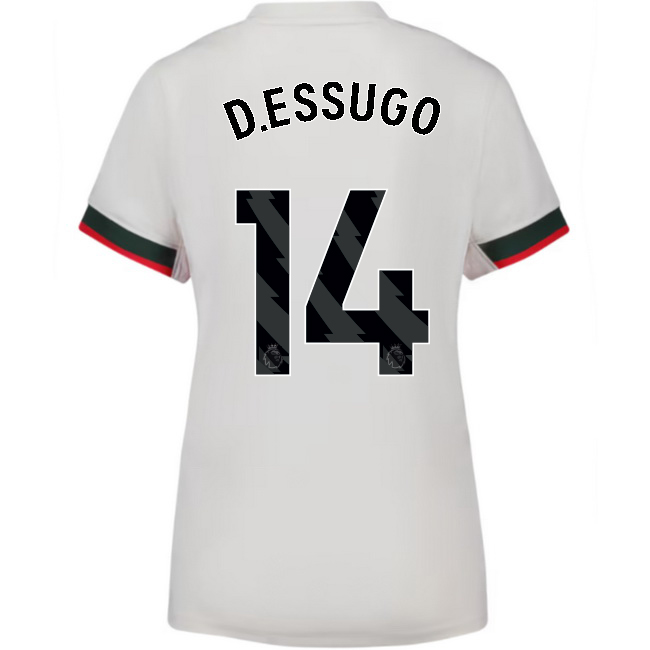 2025/26 Dario Essugo #14 Away Women's Soccer Jersey