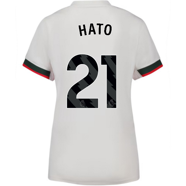 2025/26 Jorrel Hato #21 Away Women's Soccer Jersey