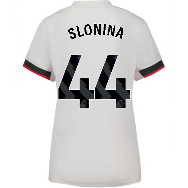 2025/26 Gabriel Slonina #44 Away Women's Soccer Jersey