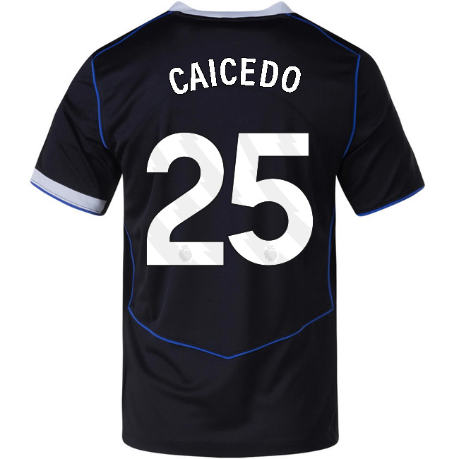 2025/26 Moises Caicedo #25 Third Men's Soccer Jersey