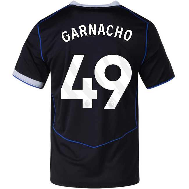 2025/26 Alejandro Garnacho #49 Third Men's Soccer Jersey