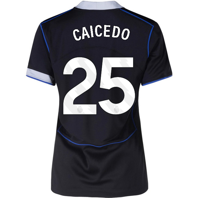2025/26 Moises Caicedo #25 Third Women's Soccer Jersey