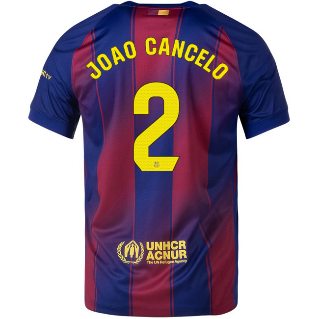 2025/26 Joao Cancelo #2 Home Men's Soccer Jersey
