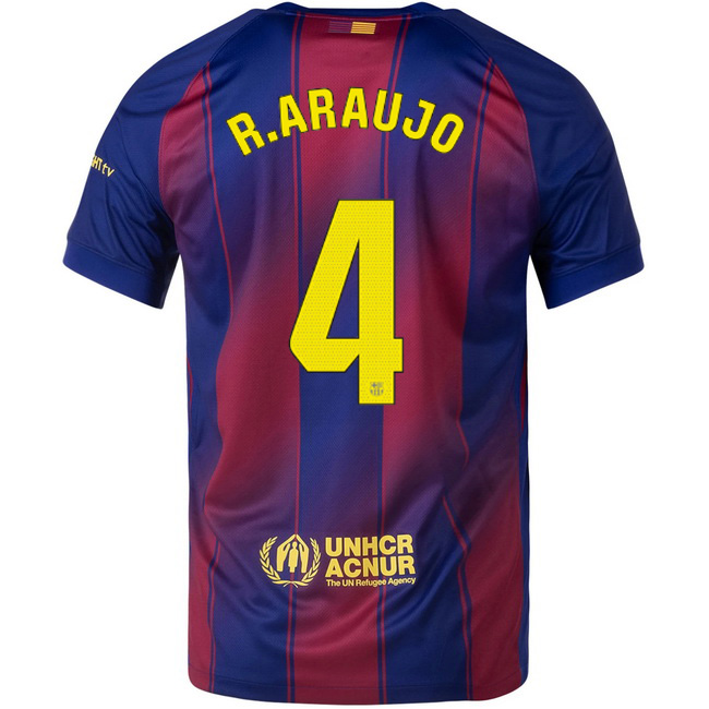2025/26 Ronald Araujo #4 Home Men's Soccer Jersey