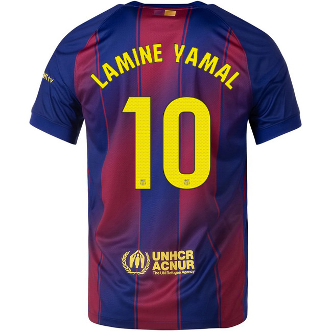 2025/26 Lamine Yamal #10 Home Men's Soccer Jersey