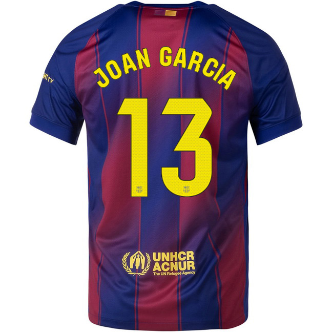 2025/26 Joan Garcia #13 Home Men's Soccer Jersey