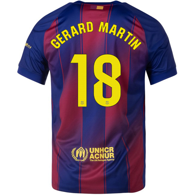 2025/26 Gerard Martin #18 Home Men's Soccer Jersey