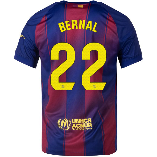 2025/26 Marc Bernal #22 Home Men's Soccer Jersey