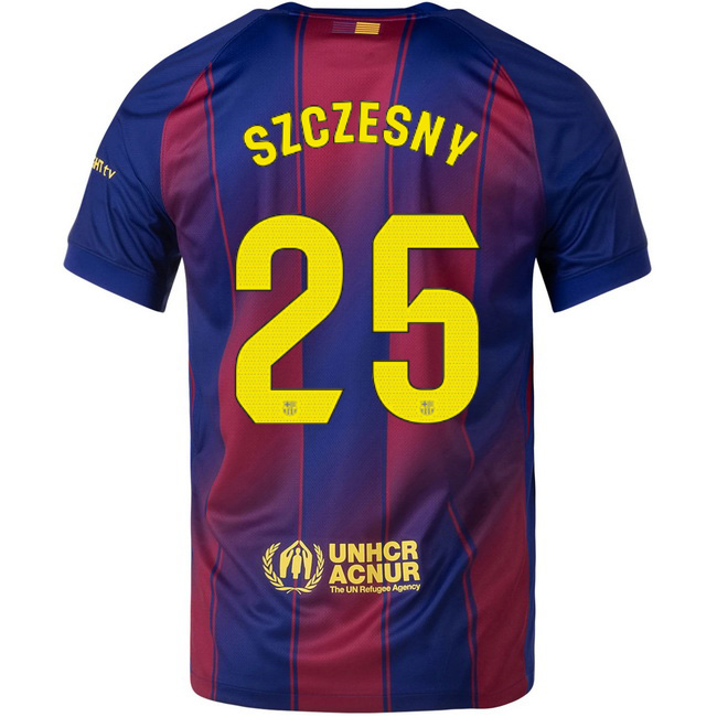 2025/26 Wojciech Szczesny #25 Home Men's Soccer Jersey