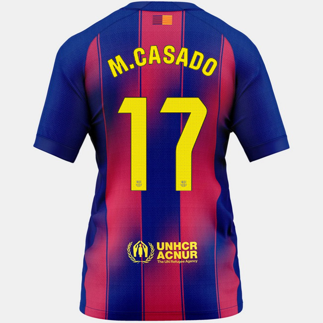 2025/26 Marc Casado #17 Home Women's Soccer Jersey