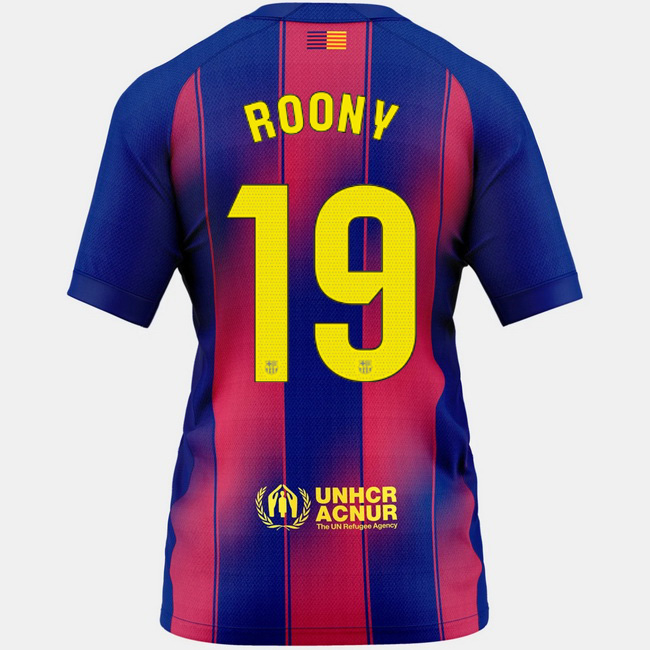 2025/26 Roony Bardghji #19 Home Women's Soccer Jersey