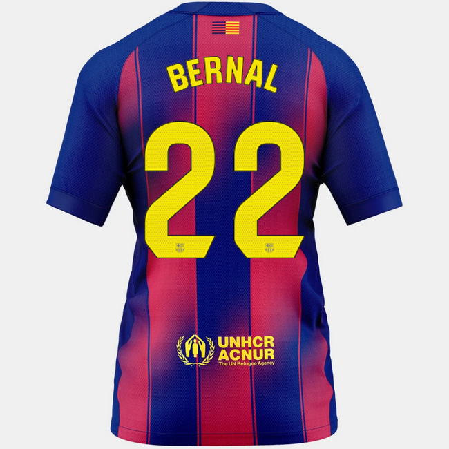 2025/26 Marc Bernal #22 Home Women's Soccer Jersey