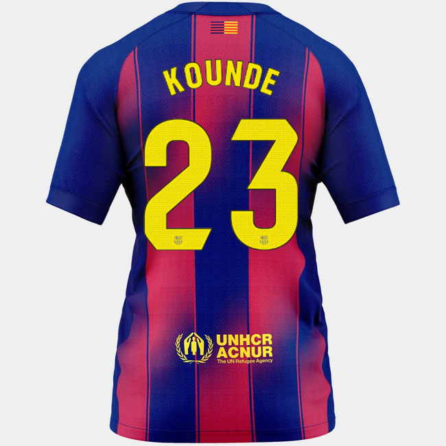 2025/26 Jules Kounde #23 Home Women's Soccer Jersey