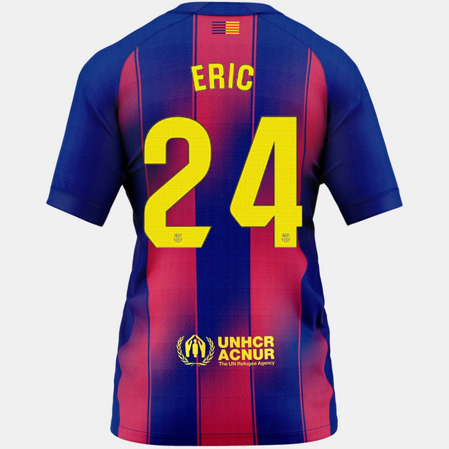 2025/26 Eric Garcia #24 Home Women's Soccer Jersey