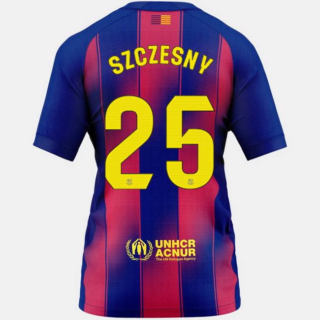 2025/26 Wojciech Szczesny #25 Home Women's Soccer Jersey