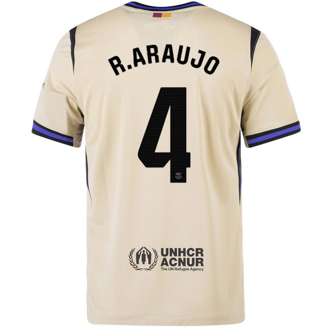 2025/26 Ronald Araujo #4 Away Men's Soccer Jersey