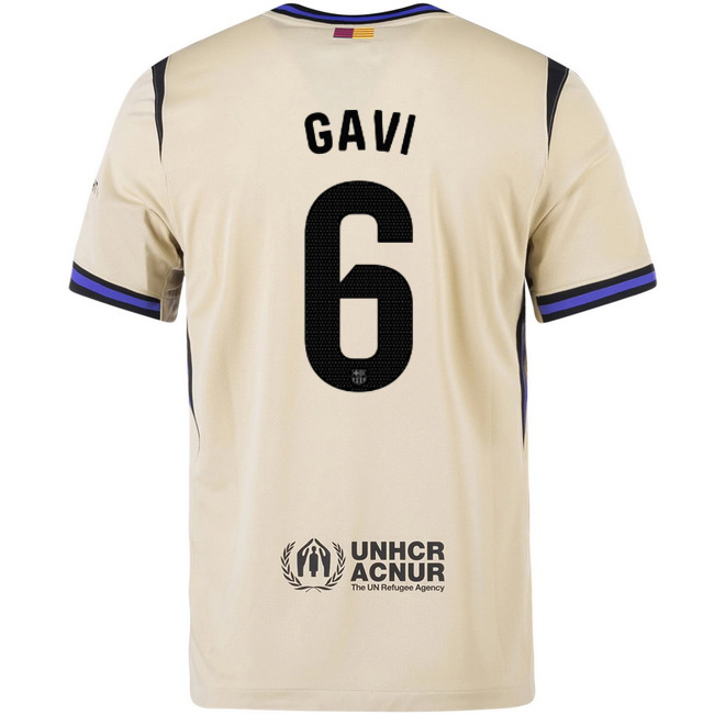 2025/26 Gavi #6 Away Men's Soccer Jersey