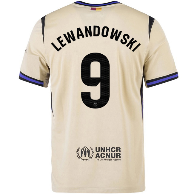 2025/26 Robert Lewandowski #9 Away Men's Soccer Jersey