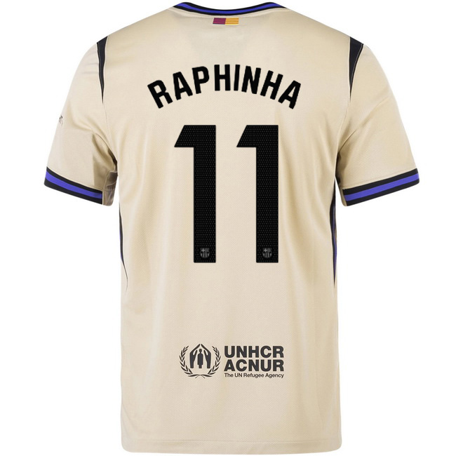 2025/26 Raphinha #11 Away Men's Soccer Jersey