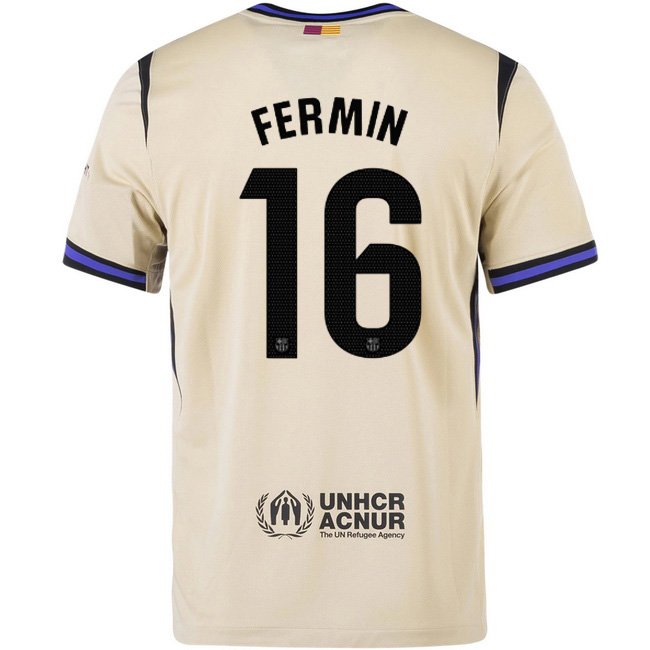 2025/26 Fermin Lopez #16 Away Men's Soccer Jersey