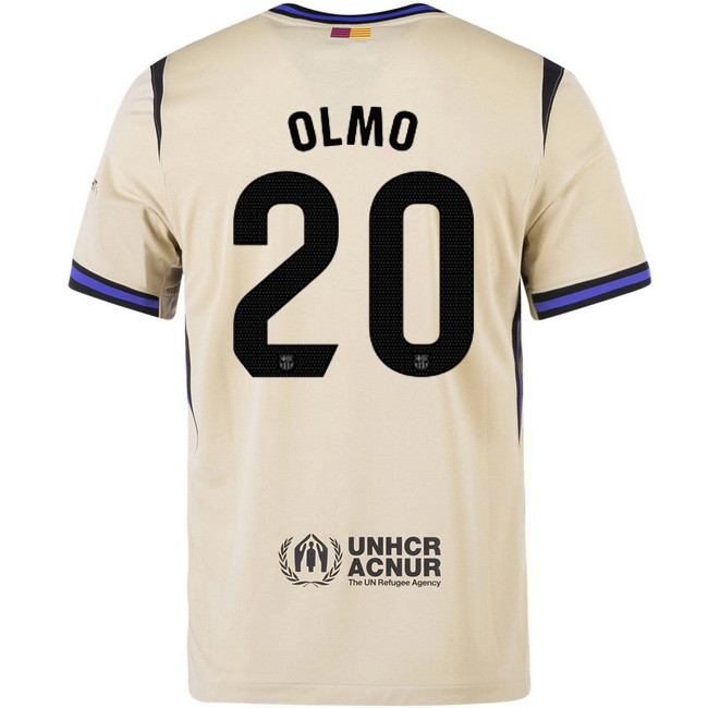 2025/26 Dani Olmo #20 Away Men's Soccer Jersey