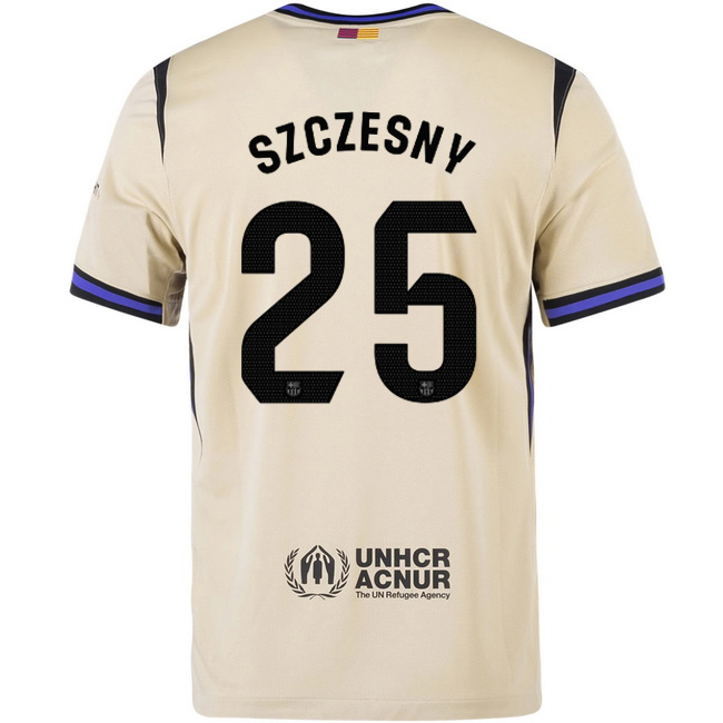 2025/26 Wojciech Szczesny #25 Away Men's Soccer Jersey