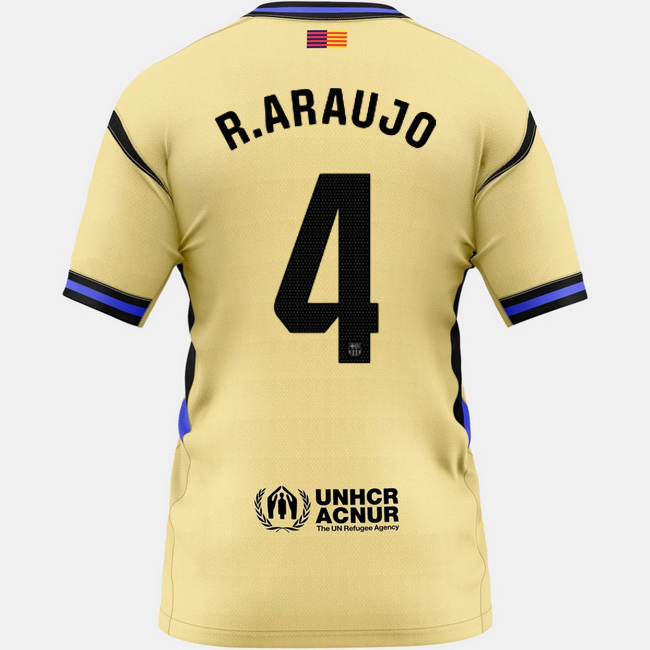 2025/26 Ronald Araujo #4 Away Women's Soccer Jersey
