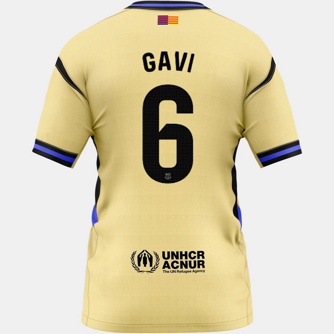 2025/26 Gavi #6 Away Women's Soccer Jersey