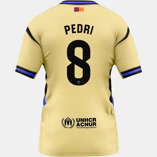 2025/26 Pedri #8 Away Women's Soccer Jersey
