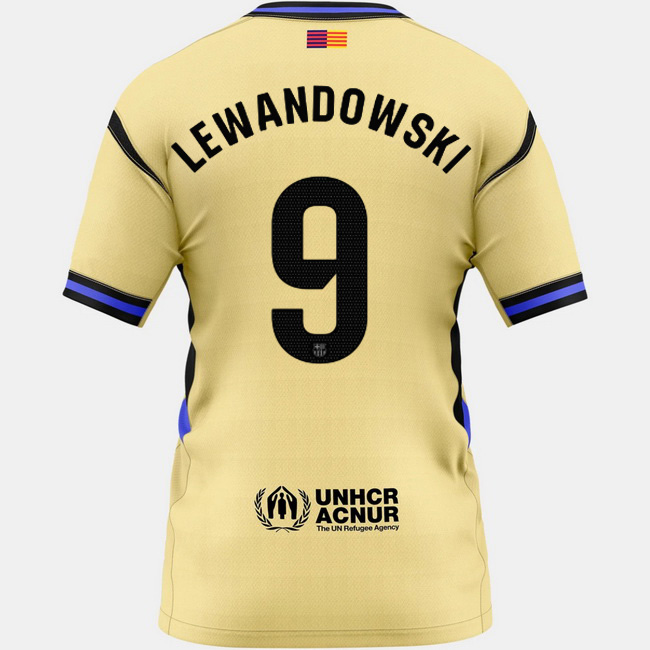 2025/26 Robert Lewandowski #9 Away Women's Soccer Jersey