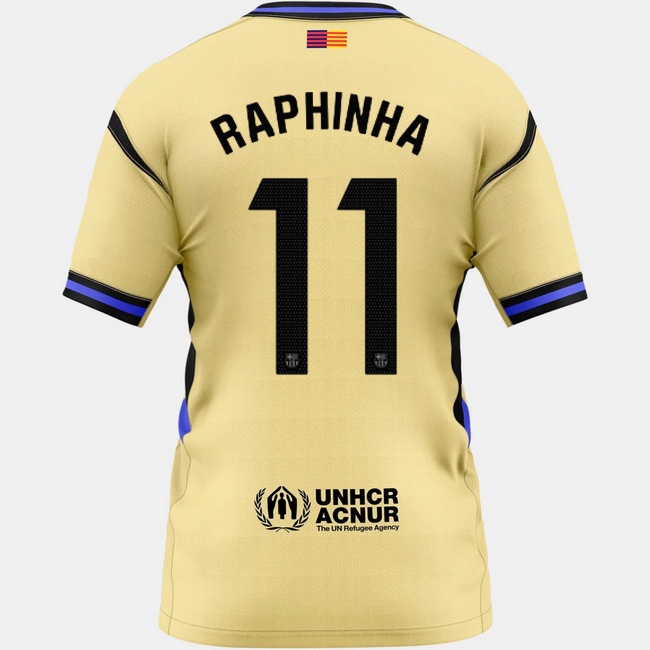 2025/26 Raphinha #11 Away Women's Soccer Jersey