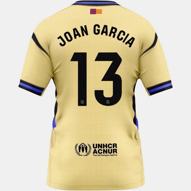2025/26 Joan Garcia #13 Away Women's Soccer Jersey