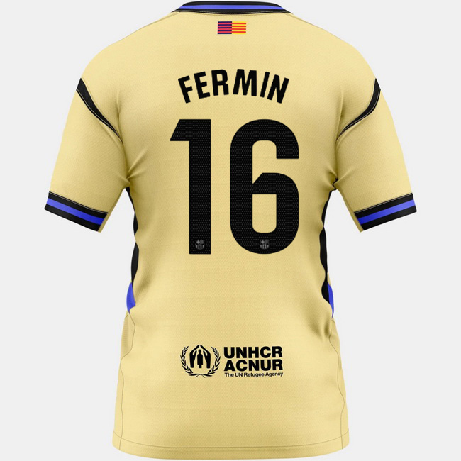 2025/26 Fermin Lopez #16 Away Women's Soccer Jersey