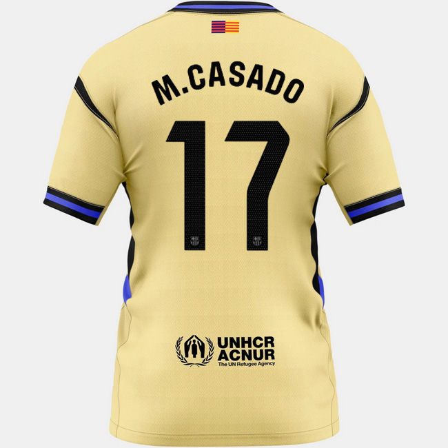 2025/26 Marc Casado #17 Away Women's Soccer Jersey