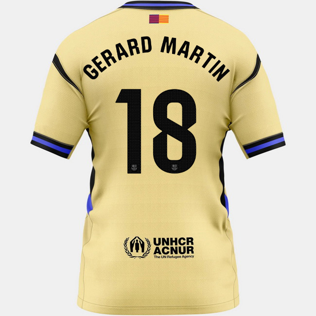2025/26 Gerard Martin #18 Away Women's Soccer Jersey