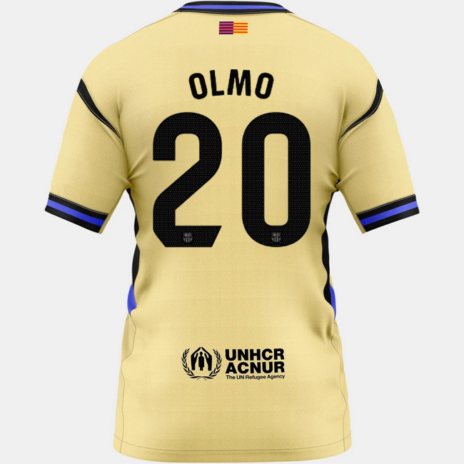 2025/26 Dani Olmo #20 Away Women's Soccer Jersey