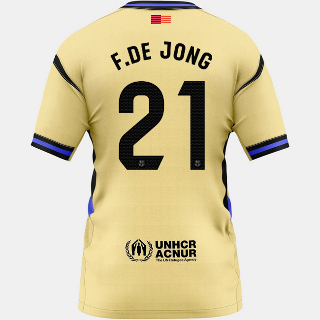 2025/26 Frenkie de Jong #21 Away Women's Soccer Jersey