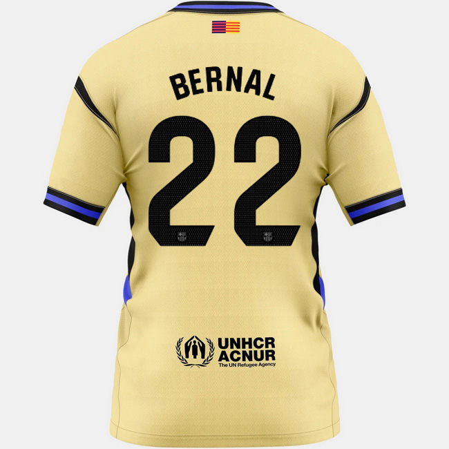 2025/26 Marc Bernal #22 Away Women's Soccer Jersey