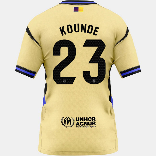 2025/26 Jules Kounde #23 Away Women's Soccer Jersey