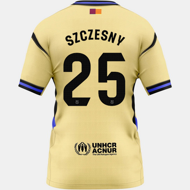 2025/26 Wojciech Szczesny #25 Away Women's Soccer Jersey